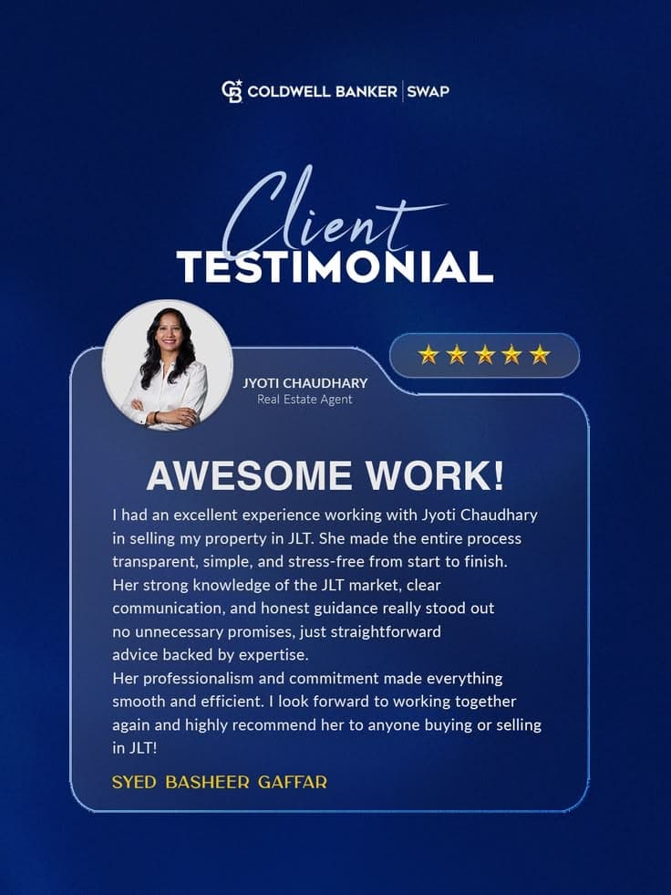 Client testimonial